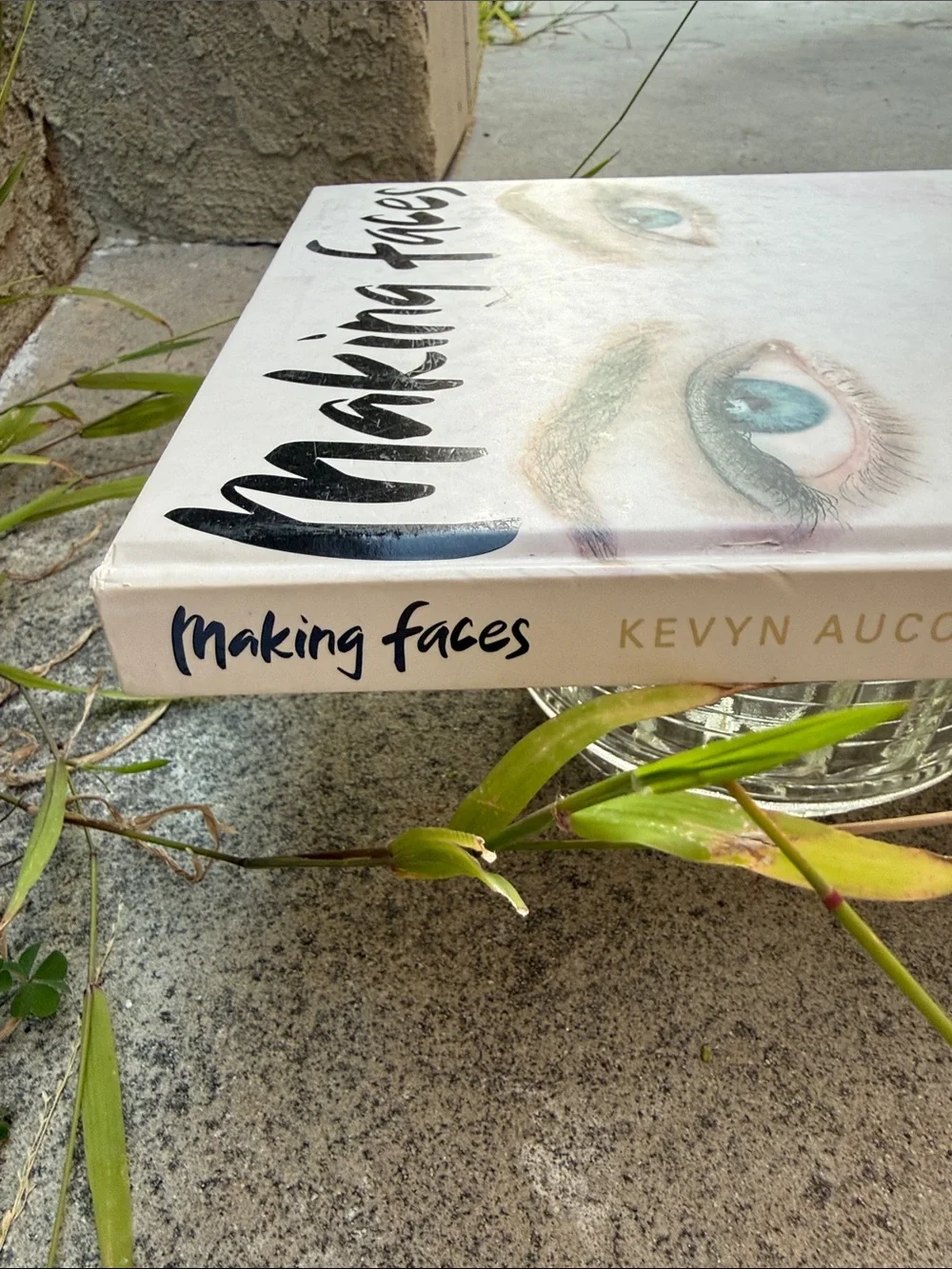 Kevyn Aucoin Making Faces Book – White Cover with Blue Eyes and Pink Blush - Picture 8 of 10